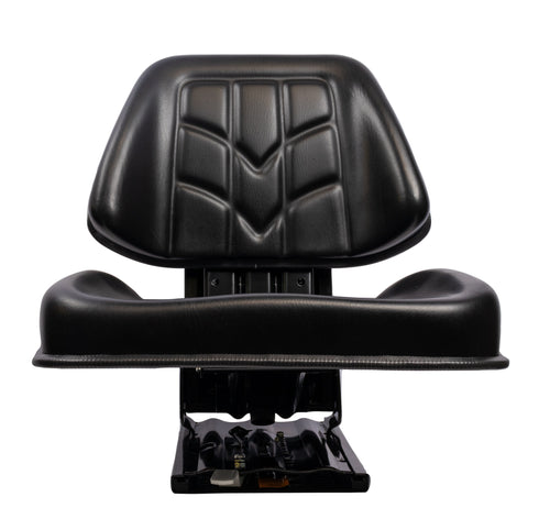 Sedile 3 in sky nero con sospensione meccanica