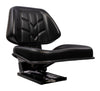 Sedile 3 in sky nero con sospensione meccanica