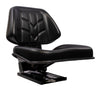 Sedile 3 in sky nero con sospensione meccanica