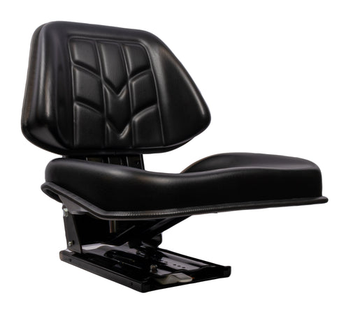 Sedile 3 in sky nero con sospensione meccanica