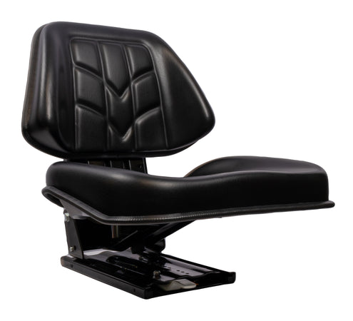 Sedile 3 in sky nero con sospensione meccanica