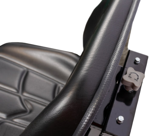 Sedile 3 in sky nero con sospensione meccanica