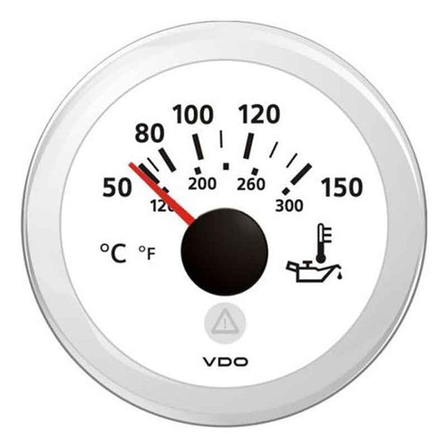 Indicatore Temperatura OLio Motore Bianco 50-150C