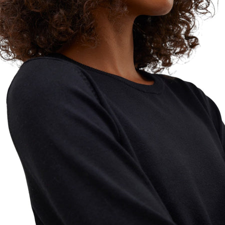Vero Moda pullover nero leggero Silje 10320454