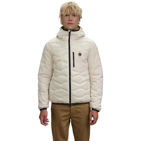 Blauer piumino bianco in piuma Albert 25WBLUC08078