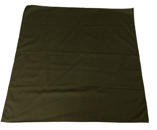 Foulard verde quadrato