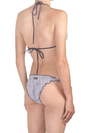 MC2 SAINT BARTH MC2 Saint Barth - Bikini - 451552 - Blu/Bianco da donna