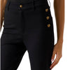 Guess pantalone flare nero CHRISSY W5BB16KCMU2JBLK