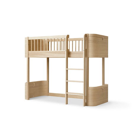 Letto a soppalco basso Oliver Furniture Wood Mini +