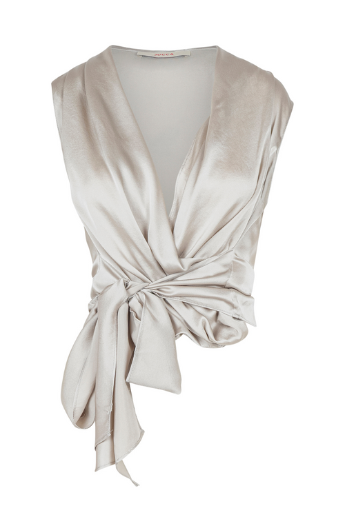 JUCCA Jucca - Top - 451184 - Grigio perla da donna