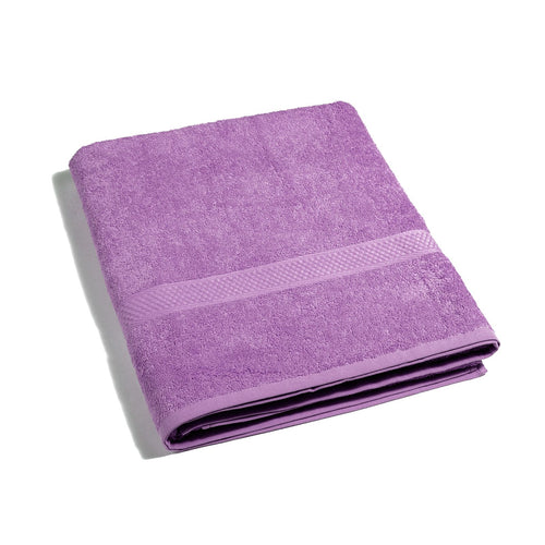 Telo doccia da bagno colorato 100 x 150 cm Minorca in cotone Caleffi