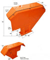 Parafango posteriore Dx adattabile al riferimento originale Fiat 4999764