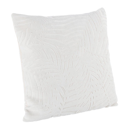 Cuscino imbottito per divano Anitha 45x45cm con effetto velluto