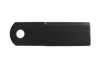 Coltello trinciapaglia con foro Ø 18mm lunghezza 173mm confezione da 3 pezzi