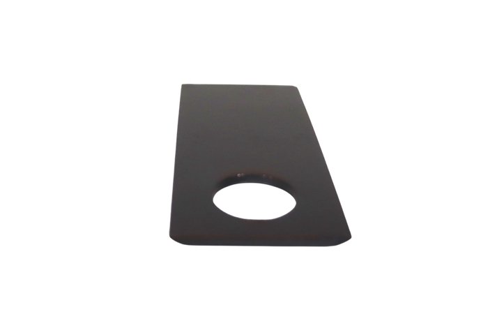 Coltello trinciapaglia con foro Ø 18mm lunghezza 173mm larghezza 50mm