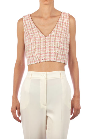 SO ALLURE So Allure - Top - 391482 - Panna/Rosa da donna