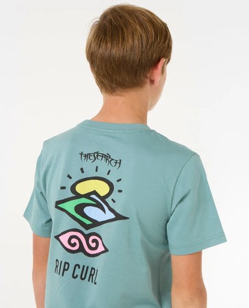 T-Shirt Bambino Rip Curl Search Icon Tee