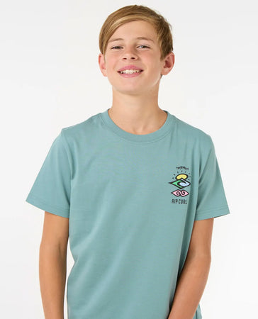 T-Shirt Bambino Rip Curl Search Icon Tee
