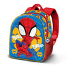 Marvel Spiderman Web Out-Zainetto 3D Elite, Blu