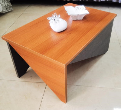FT3 Tavolino basso da salotto soggiorno caffè divano ufficio studio bar legno antracite e marrone