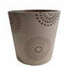 Vaso in creta Mandala  per fiori e piante da interno ed esterno