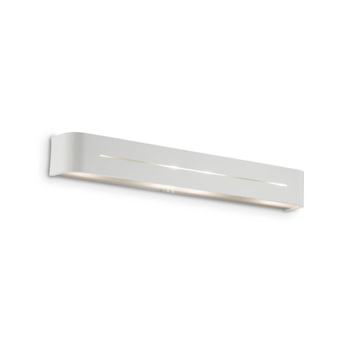 Applique Moderna Posta Metallo Bianco 4 Luci E14
