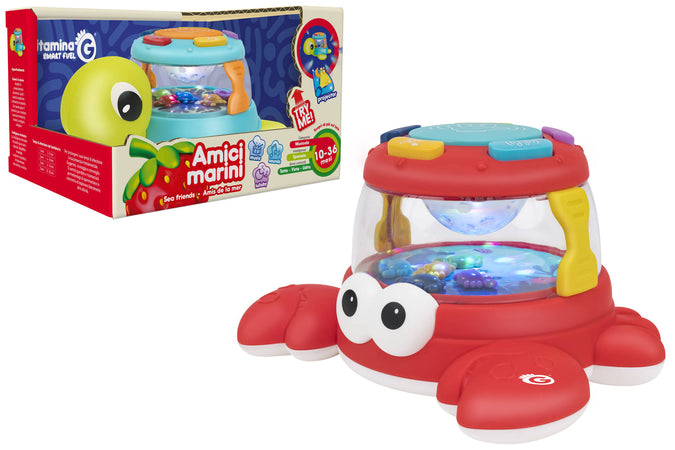 Tartaruga/Granchio con suoni e luci