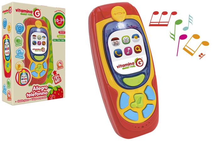 Telefono con Luci, Suoni e Musiche