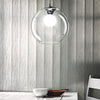 Sospensione Moderna Nemo Metallo Trasparente 1 Luce E27 D30Cm