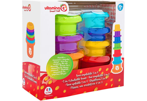Vitamina torre impilabile