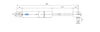 Molla a gas estensione max 495mm 150N adattabile a John Deere