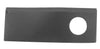 Coltello per falciatrice lunghezza 100mm larghezza 40mm confezione da 15 pezzi