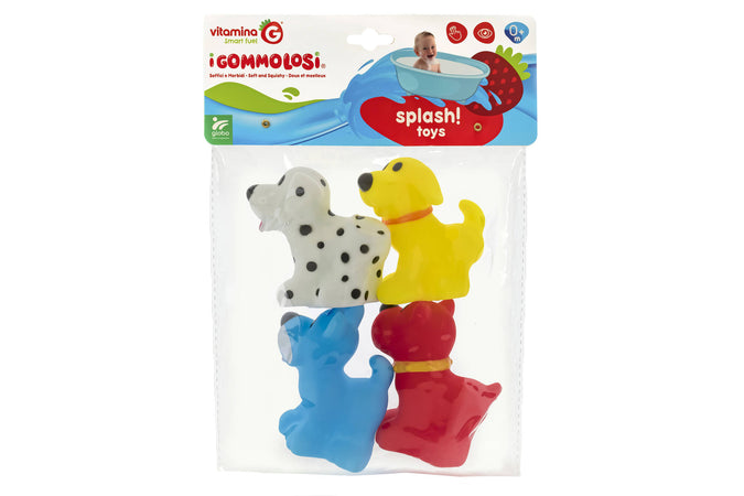 Gommolosi Cani 4 Pezzi