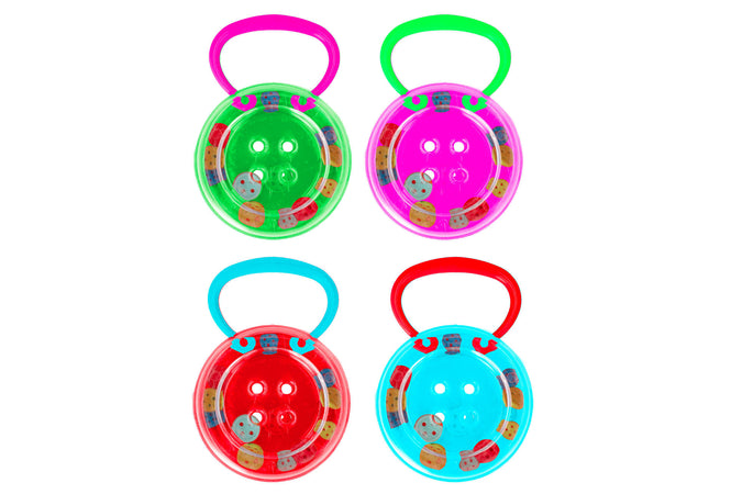 2 Sonagli con Bottoni Colori Assortiti