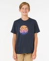 T-Shirt Bambino Rip Curl Filgree Short Sleeve