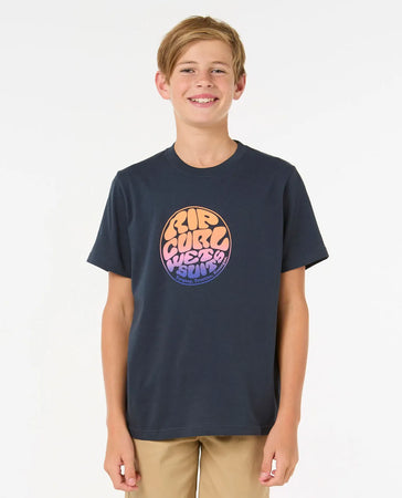 T-Shirt Bambino Rip Curl Filgree Short Sleeve