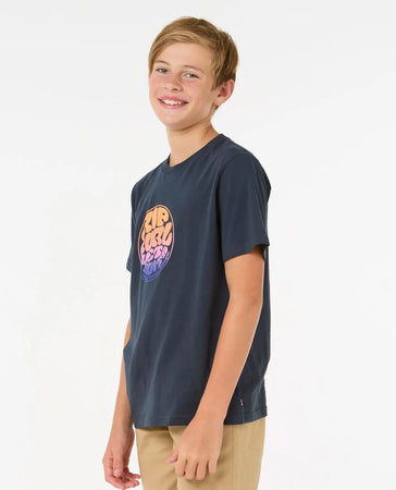 T-Shirt Bambino Rip Curl Filgree Short Sleeve