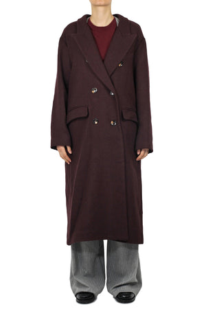 LA FEMME BLANCHE La Femme Blanche - Cappotto - 442128 - Bordeaux da donna