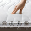 Materasso a Molle Insacchettate e Memory | Altezza 20 cm | Made in Italy