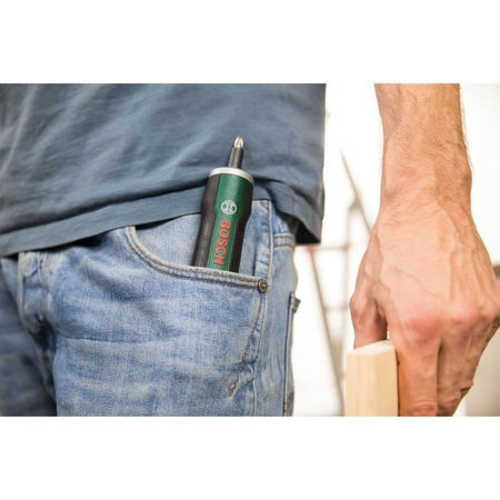 Cacciavite a batteria BOSCH PushDrive - Batteria agli ioni di litio