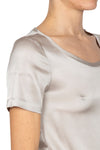 JUCCA Jucca - T-shirt - 451182 - Grigio perla da donna
