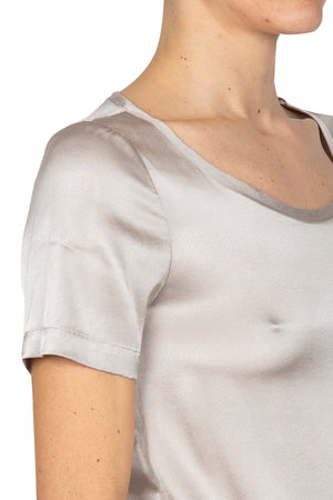 JUCCA Jucca - T-shirt - 451182 - Grigio perla da donna