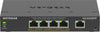 Netgear 5-port gigabit ethernet high-power poe+ plus switch (gs305epp) gestito l2/l3 gigabit ethernet (10/100/1000) supporto power over ethernet (poe) nero - GS305EPP-100PES