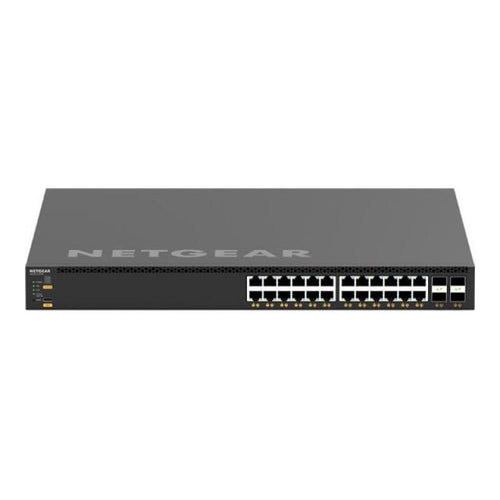Netgear m4350-24x4v gestito l3 10g ethernet (100/1000/10000) supporto power over ethernet (poe) 1u nero - 151663