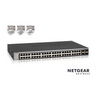 Netgear gs748tv6 gestito l2/l3/l4 gigabit ethernet (10/100/1000) nero, grigio - GS748T-600EUS