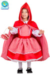 COSTUME CARNEVALE CAPPUCCETTO ROSSO DALLA 3° ALLA 5° - PEGASUS 0609