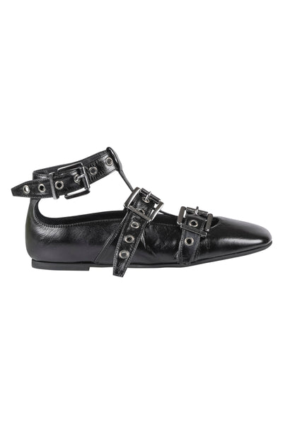 POEVE - Ballerine - 460457 - Nero da donna
