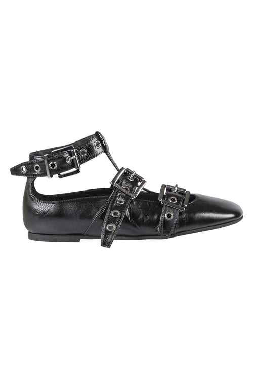 POEVE - Ballerine - 460457 - Nero da donna