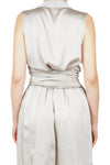 JUCCA Jucca - Top - 451184 - Grigio perla da donna
