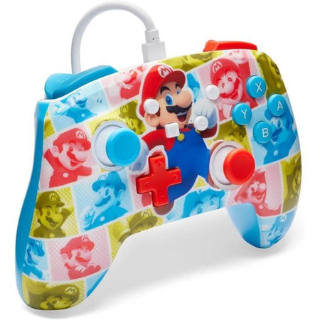 Controller cablato - POWER A - Nintendo Switch - Mario Hero Reel